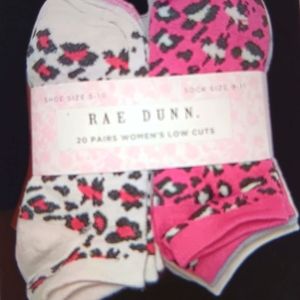Rae Dunn 20 pairs ladies ankle low cut socks